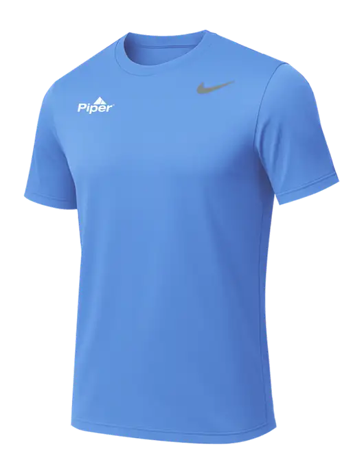 Nike Team rLegend Light Blue T-Shirt w/Piper Logo
