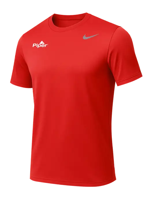 Nike Team rLegend Red T-Shirt w/Piper Logo