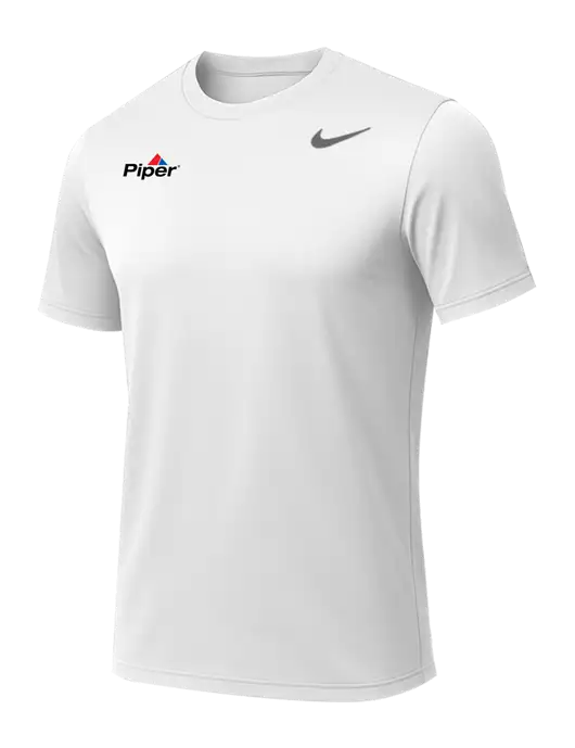 Nike Team rLegend White T-Shirt w/Piper Logo
