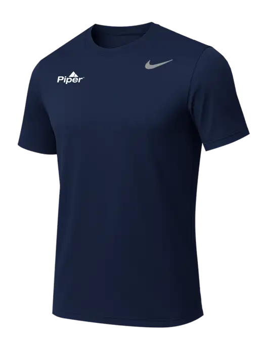 Nike Team rLegend Navy T-Shirt w/Piper Logo