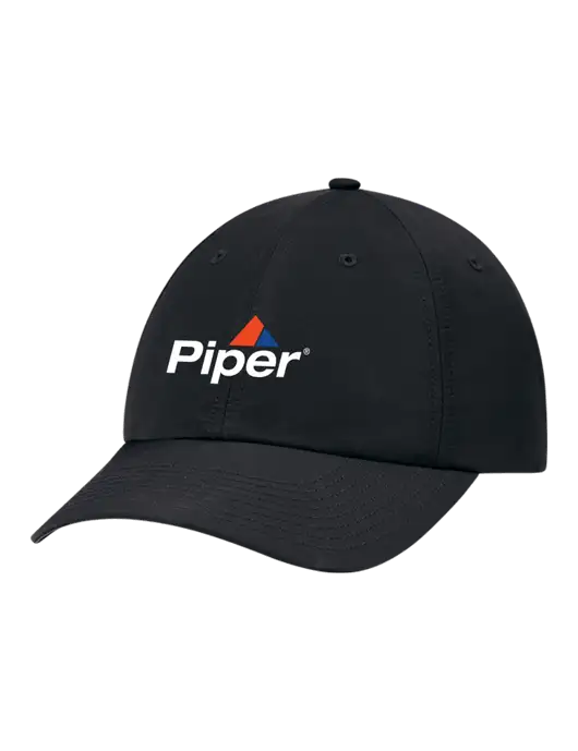 Richardson Relaxed Performance Lite Black Cap w/Piper Logo