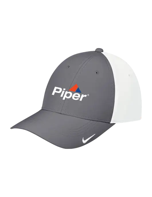 Nike Dark Grey/White Dri-FIT Legacy Cap w/Piper Logo