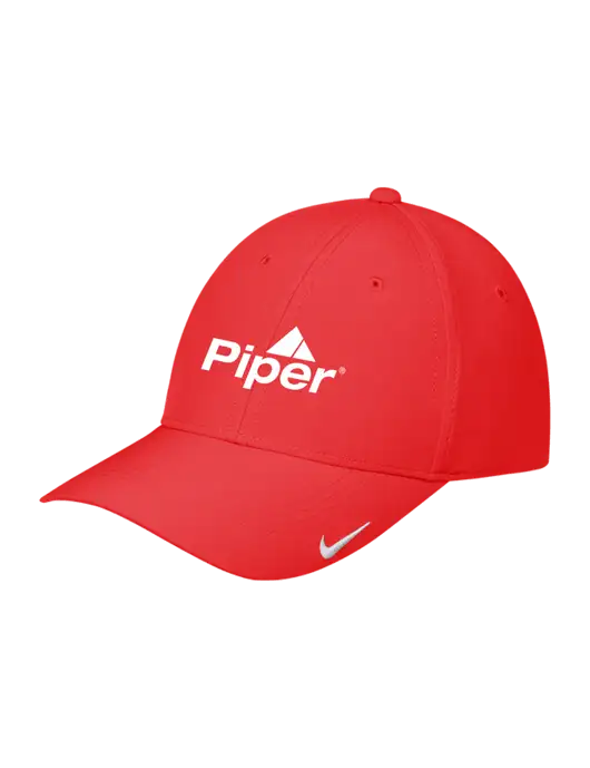 Nike Red Dri-FIT Legacy Cap w/Piper Logo