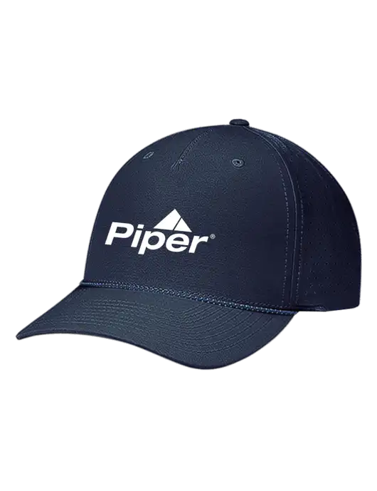 Richardson Laser Perf Performance Dark Navy/Navy-Grey-Blue Rope Cap w/Piper Logo