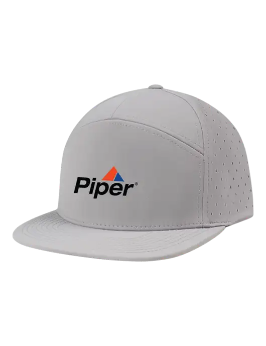 Richardson Light Grey Cannon Cap w/Piper Logo