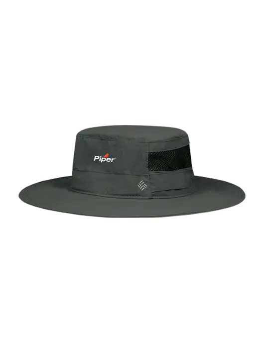 Columbia Dark Grey Bora Bora Booney  Hat w/Piper Logo