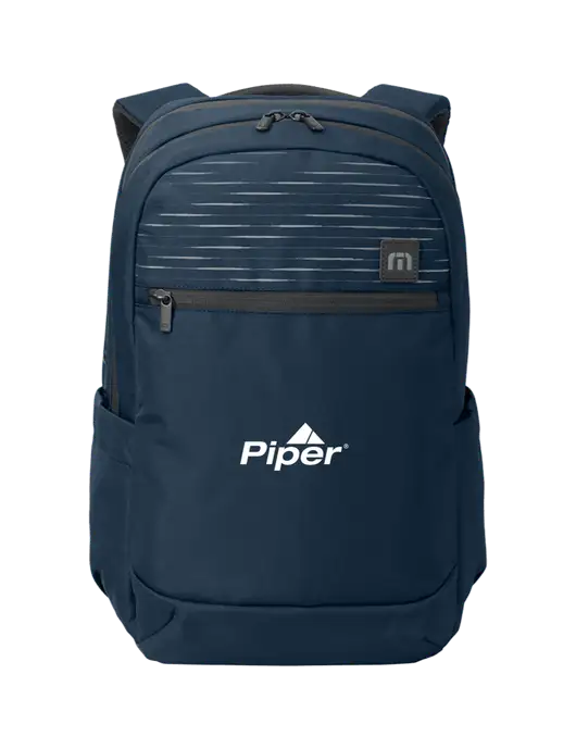 TravisMathew Navy Approach Backpack w/Piper Logo