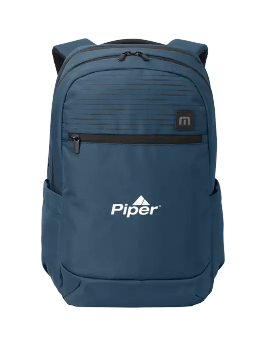 TravisMathew Light Navy Approach Backpack w/Piper Logo