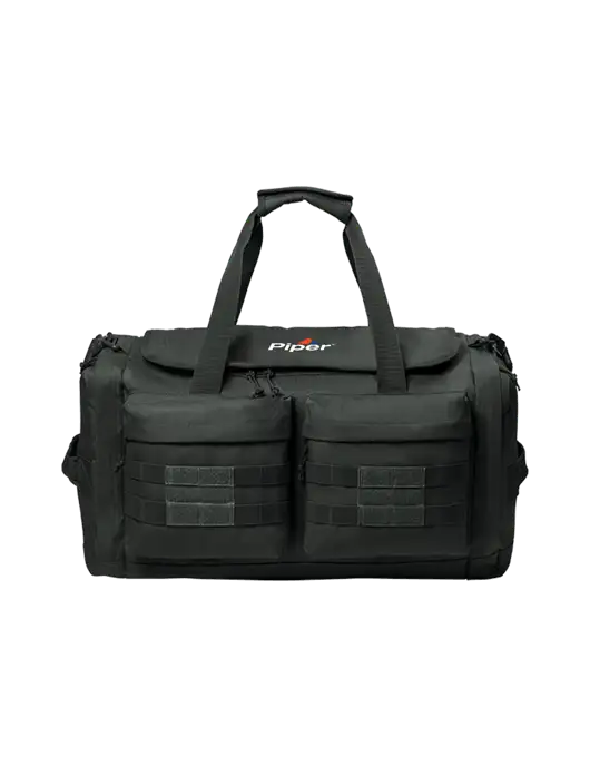 CornerStone Charcoal Grey Tactical Duffel w/Piper Logo