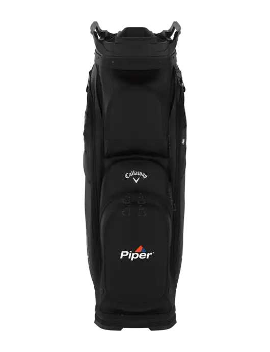Callaway Org 14 Black Cart Golf Bag  w/Piper Logo