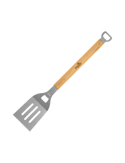 Bamboo BBQ Spatula w/Piper Logo