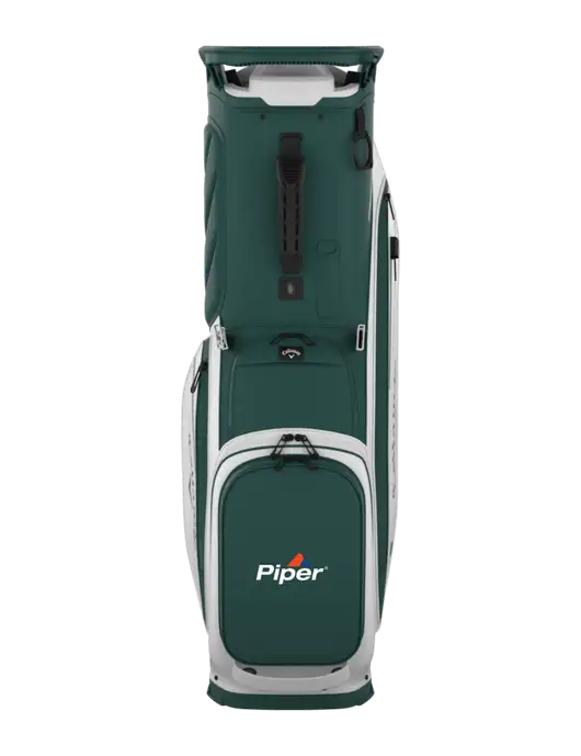 Callaway Fairway 14 Dark Green/White Golf Bag w/Piper Logo