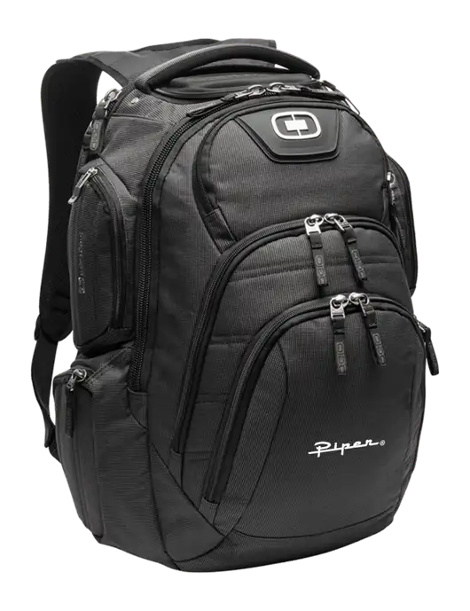 OGIO Black Surge RSS Pack
 w/Vintage Piper Logo