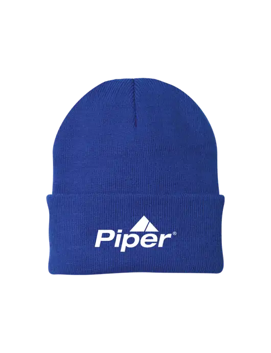 Royal Knit Cap w/Piper Logo