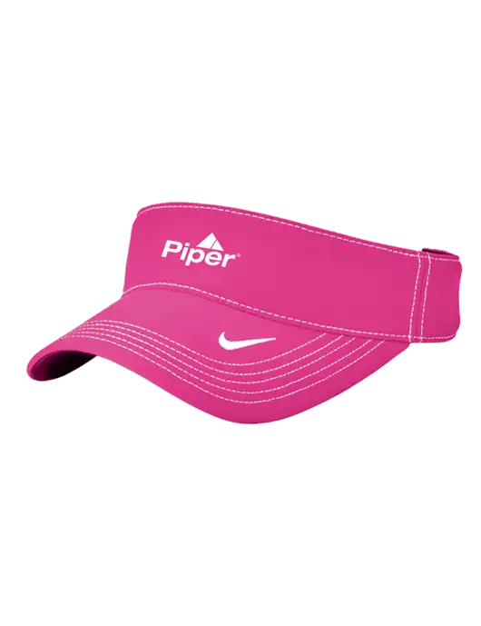 Nike Pink Dri-FIT Ace Visor w/Piper Logo