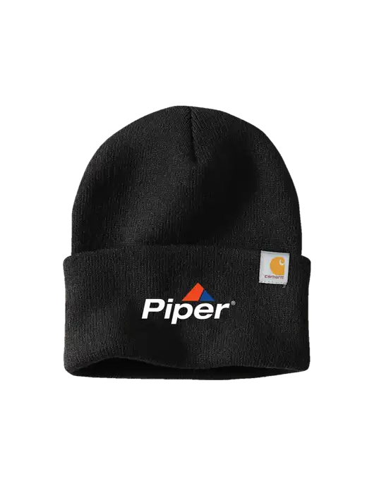 Carhartt Black Watch Cap 2.0 w/Piper Logo