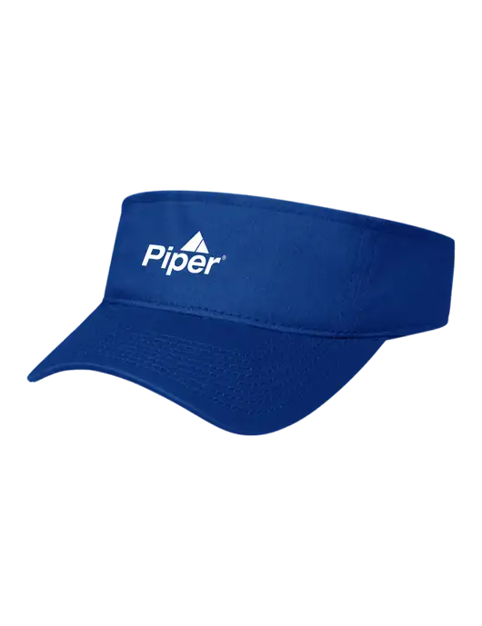 Royal Cap Visor w/Piper Logo
