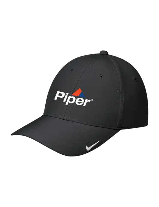 Nike Black Dri-FIT Legacy Cap w/Piper Logo