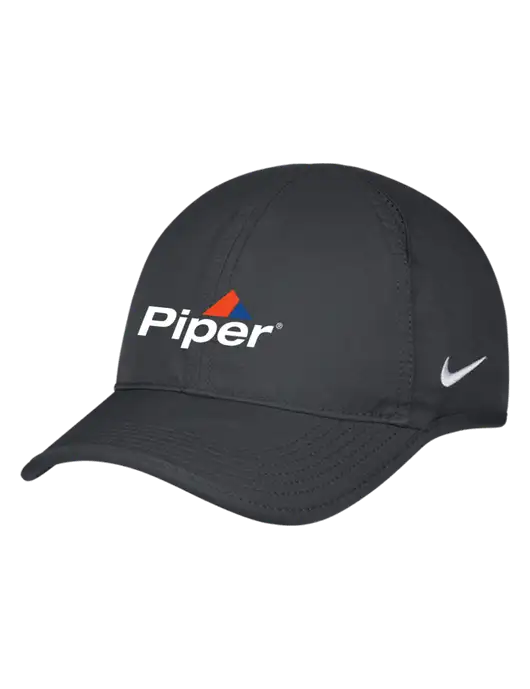 Nike Charcoal Featherlight Cap w/Piper Logo