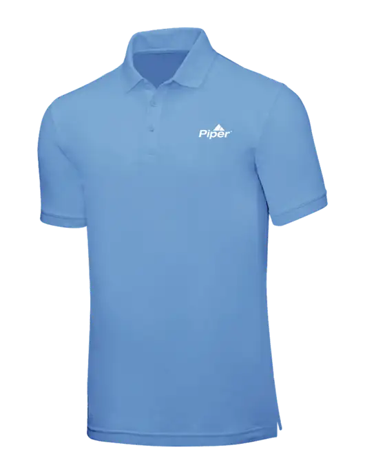Carolina Blue Core Classic Pique w/Piper Logo