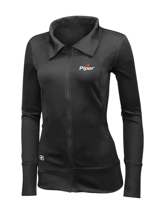 OGIO Blacktop Womens Endurance Fulcrum Full-Zip w/Piper Logo