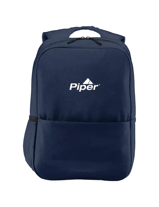 Access Square Laptop River Blue Navy Backpack w/Piper Logo