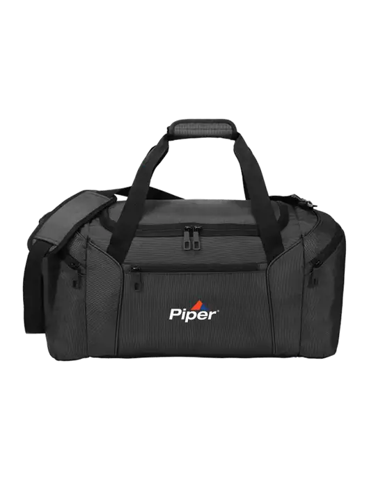Slim & Lite Dark Grey Duffel    w/Piper Logo