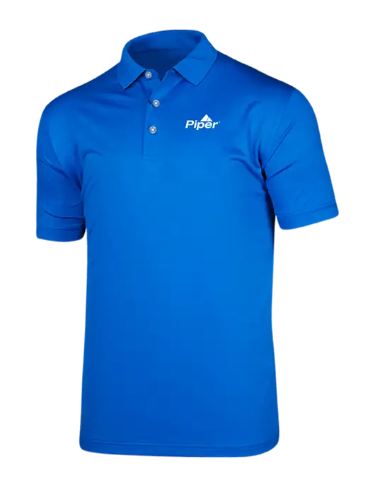 Callaway Vibrant Royal Blue Ventilated Polo w/Piper Logo