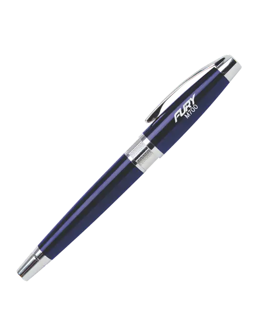 Masscotti Navy Rollerball Pen - Black Ink w/M700 Fury Logo, Piper Logo
