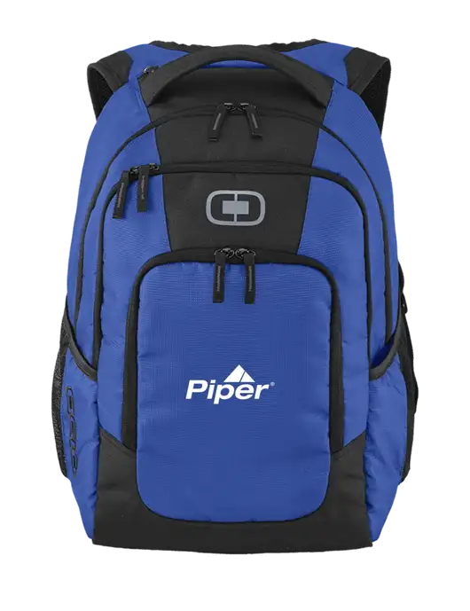 OGIO Cobalt Logan Laptop Backpack
 w/Piper Logo